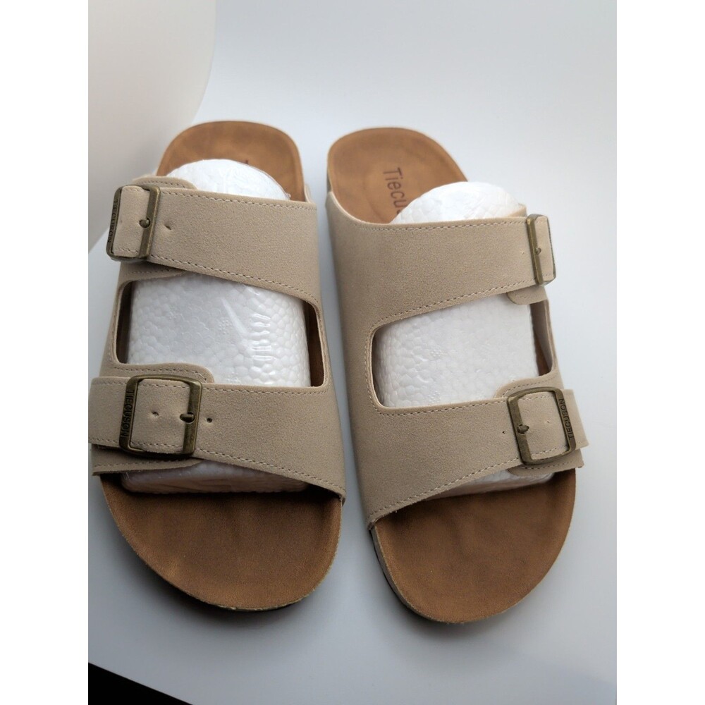 Women's Cork Foot bed Sandals With Arch Support Size 8